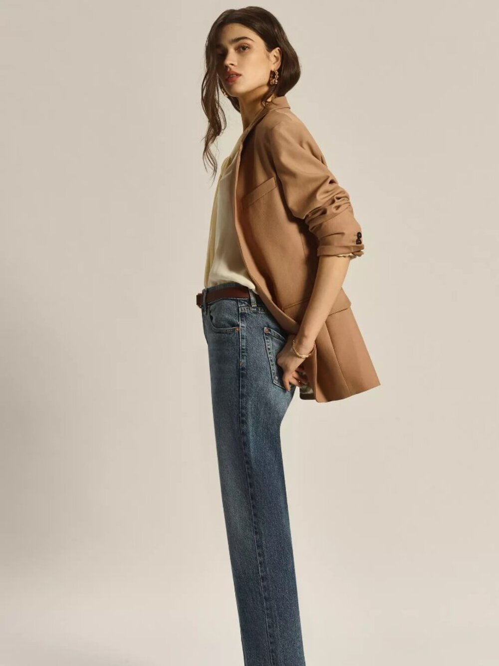 Modern American Jackson High-Rise Straight Jeans